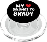 Brady - Il mio cuore appartiene a Brady - Amore PopSockets PopGrip per MagSafe