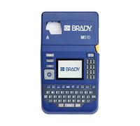 Brady Kit stampante industriale portatile per etichette M510 con custodia per il trasporto, cartuccia per etichette, batteria ricaricabile e caricabatterie, 9,5 cm H x 14,6 cm L x 25,4 cm P