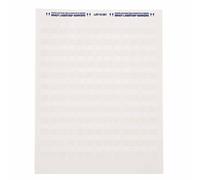Brady LAT-19-361-1 / 029744, LaserTab Laser Printable Labels, 25.40 mm x 80.44 mm
