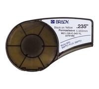 Brady M21-125-C-342-YL / 139750, PermaSleeve Heat-shrink Polyolefin Sleeve, 6.00 mm x 2.10 m