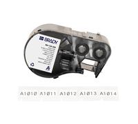 Brady M4-130-499 / 170802, 20.96 mm, Nylon, testo nera / sfondo bianco