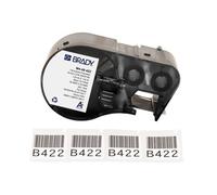 Brady M4-49-422 etichetta per stampante Nero, Bianco Etichetta per stampante aut