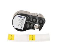 Brady M4-51-427-YL etichetta per stampante Nero, Giallo Etichetta per stampante