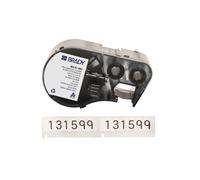 Brady M4-61-483 / 170771, 12.70 mm x 50.80 mm, Polyester, testo nera / sfondo bianco