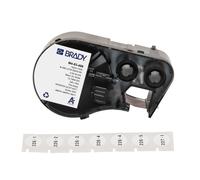 Brady M4-83-499 / 170799, 12.70 mm, Nylon, testo nera / sfondo bianco