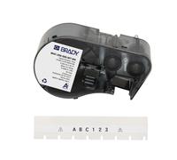 Brady M4C-250-595-WT-BK / 170949, 6.35 mm x 7.62 m, Vinile, testo nero / sfondo bianco