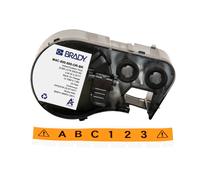 Brady M4C-500-595-OR-BK / 170816, 12.70 mm x 7.62 m, Vinile, testo nero / sfondo arancione