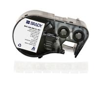 Brady M4C-750-595-CL-WT / 170826, 19.05 mm x 6.10 m, Vinile, testo bianco / sfondo trasparente