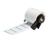Brady M6-30-423-CALI / 173804, 38.10 mm, Polyester, testo verde / sfondo bianco