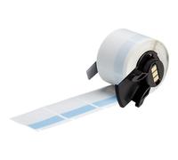 Brady M6-32-427-BL etichetta per stampante Blu, Trasparente Etichetta per stampa
