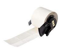 Brady M6-32-427 etichetta per stampante Trasparente, Bianco Etichetta per stampante autoadesiva (Self-laminating Vinyl Labels - for M611, M610 and M710)