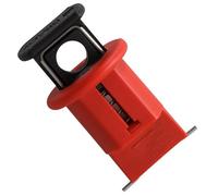 Brady Miniature Circuit Breaker Lockout Systems, 21.08mm x 41.7mm x 20.96mm x 13.72mm, POW, Red