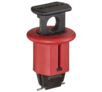 Brady Miniature Circuit Breaker Lockout Systems, 24.13mm x 41.7mm x 24.10mm x 13.72mm, POS, Red