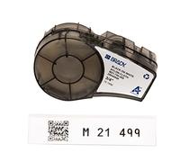 Brady Nastro in tessuto di nylon per stampanti di etichette M211 e M210 - Etichette impermeabili - Nero su bianco (19.05mm x 4.88m) - M21-750-499