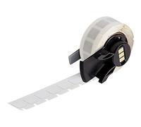 Brady PTL-4-719 - Etichetta dissipativa statica in poliimmide, opaca, 1 x 1 cm, 500 pezzi, colore: bianco