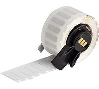 Brady PTL-9-717 B-717 - Etichetta lucida, dissipativa statica in poliimmide, 0,200" H x 1.650" W, bianco, 750/rotolo (confezione da 750)
