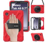 BRAECN Cover Tablet per Samsung A9 - Samsung Galaxy Tab A9 8.7" 2023 Rosso