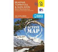 Braemar, Tomintoul & Glen Avon, Beinn a' Bhuird & Ben Avon (Map)