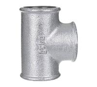 Braga a T 90 gradi in Ghisa Gebo per tubi 2 1/2 x 1 pollici 130-42G