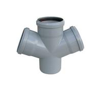 BRAGA DOPPIA HTDA VALSIR Diam 110/40 45° Tubi Raccordi Ppr Valsir