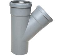Braga HTEA Ø 40/40 mm 45° Grigio