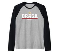 Braga Portugal Maglia con Maniche Raglan