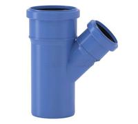 Braga ridotta 45 gradi in PP Valsir Triplus a innesto D 110/50 mm VS0650593