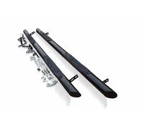 Bragan 3" Barre Laterali Nere Inox + 4 Pedane Per Fiat Talento 2016-2021 SWB