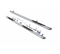 Bragan™ 3 Chrome Stainless Side Bars + 3 Step Pads Per Iveco Daily SWB 2007-2014
