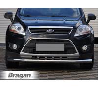 Bragan™ Barra Paraurti Anteriore Acciaio SUS 304 Cromata Ford Kuga 2008 - 2013