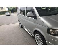 Bragan™ Barre Laterali Inox Cromate Curvate Per MERCEDES Vito ELWB 2014-2020