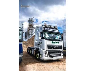Bragan™ Barre Portapacchi Tetto Con LED, Spot E Beacon Ambra Volvo FH 2 3