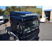 Bragan™ Barre Portatarga Tetto DAF XF 95 Space 63mm Cromata Luce LED Spot Amber