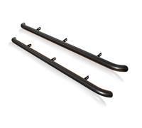 Bragan BLACK Pedane Laterali Ford Ranger 2016-2023 Tubo Inox 4x4 Curve