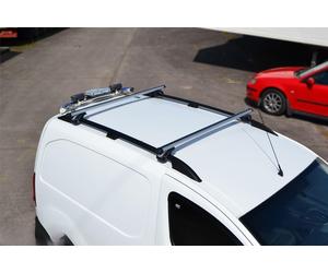 Bragan™ Black Roof Rails + Cross Bars Per Ford Transit Connect LWB 2014-2024