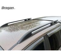 Bragan Black Roof Rails Set 2 Per Mitsubishi L200 2015-2019 4x4