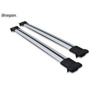 Bragan Cross Bars Argento per Skoda Yeti 2009+ 4x4, 2x Barre Trasversali