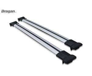 Bragan Cross Bars Argento per Skoda Yeti 2009+ 4x4, 2x Barre Trasversali