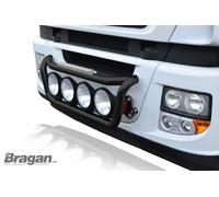 Bragan™ Grill Bar D + Pedana + Laterale Per Foden Alpha Acciaio Inox - BLACK