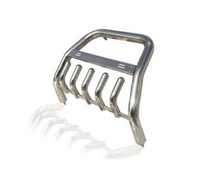Bragan™ Low Bull Bar Abar Rimovibile Per Hyundai Santa Fe 2006-2012 Inox Front