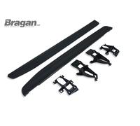 Bragan™ Pedane Laterali Nere Per Range Rover L405 Vogue 2013+ Kit Fissaggio
