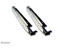 Bragan™ Pedane Laterali Per Mercedes GL GLS X166 2012+ In Alluminio 2 Pezzi