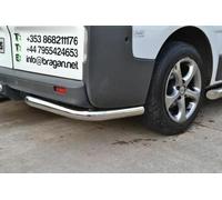 Bragan Rear Corner Bars Acciaio Inox Per Mercedes Vito Viano 2004-2010 MWB/LWB