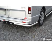 Bragan Rear Corner Bars Per Fiat Talento 2016+ Acciaio SUS 304 Cromato