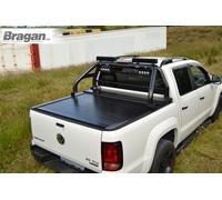 Bragan Roll Bar Nero con LED Luce Telo Rollback per Mitsubishi L200 2015-2019