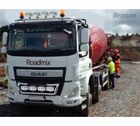 Bragan Roof Bar Con Jumbo LED Spots x4 E Beacon Amber x2 Per DAF CF Pre 2014