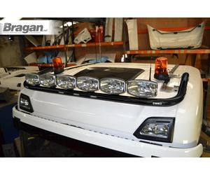 Bragan Roof Light Bar Nero Con LED 9 Per Scania New Gen R S 2017+ Cab Normale