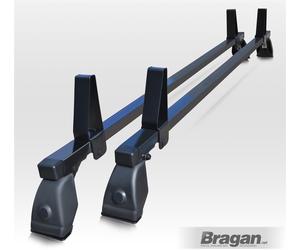 Bragan Roof Rack 2 Barre + Fermi Carico Per Opel Vauxhall Combo C 2001-2011 Van