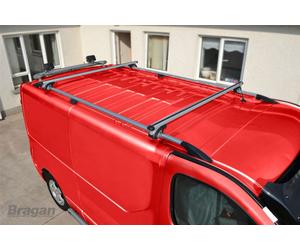 Bragan Roof Rails + Cross Bars VW Transporter T5 Caravelle SWB 2004-2015 Van