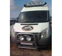 Bragan Roof Spot Light Bar Con LED Per Peugeot Boxer 2014+ Acciaio Inox